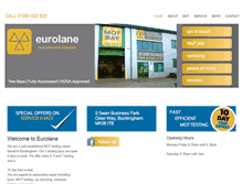 Tablet Screenshot of eurolane.co.uk